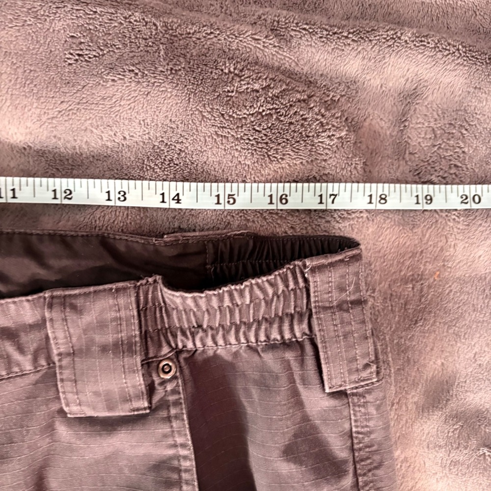 CQR Mens Cargo Pants Gray Size 36W x 34L Work Utility Outdoor Adventure - Picture 8 of 10